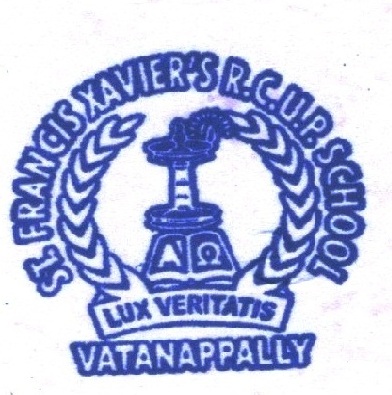 ST. FRANCIS XAVIER`S RC UPS VATTANAPPALLY (24579)