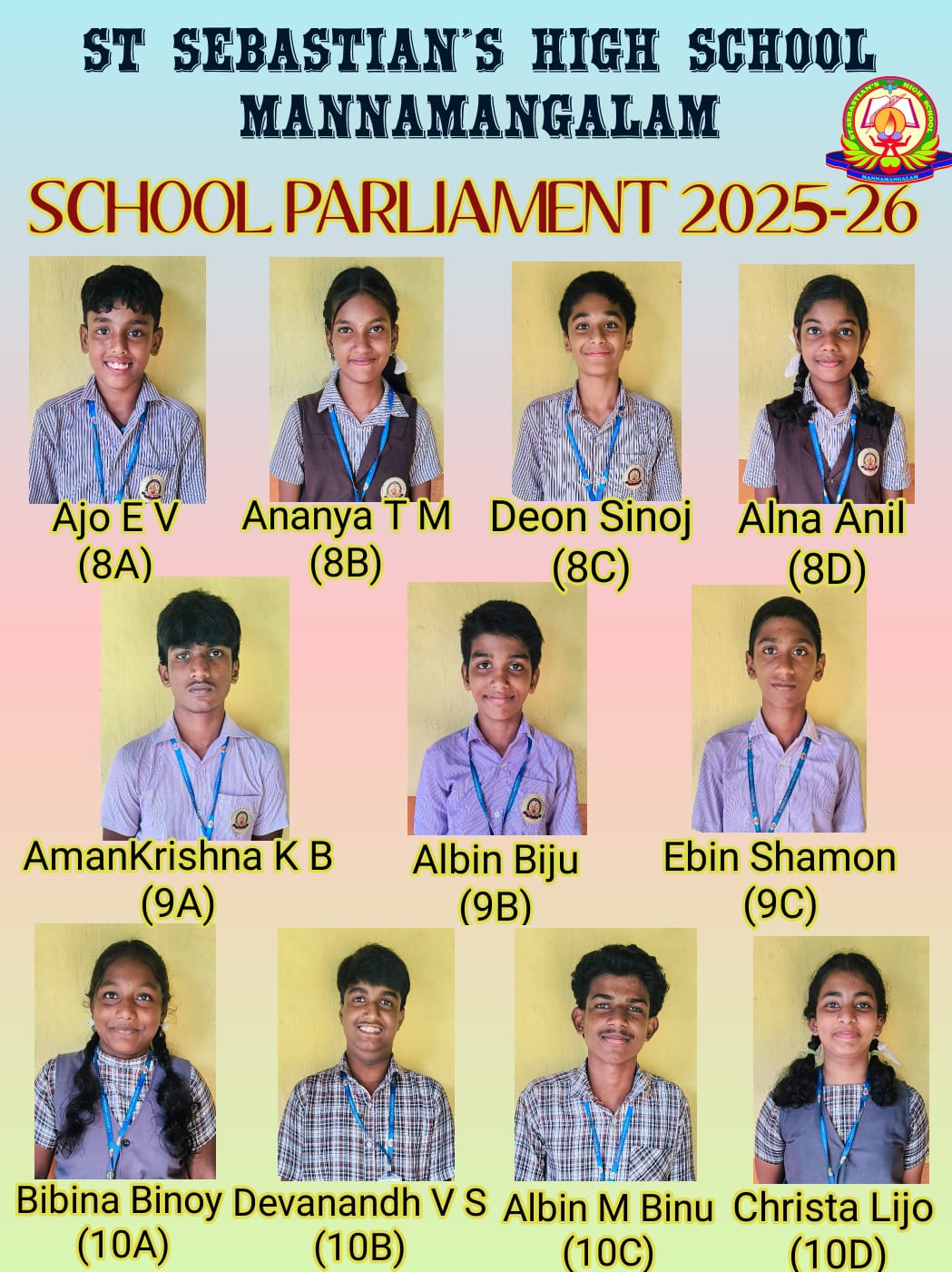 ST. SEBASTIAN`S HS MANNAMANGALAM (22073)