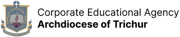 Corporate Educational Agency Archdiocese of Trichur logo